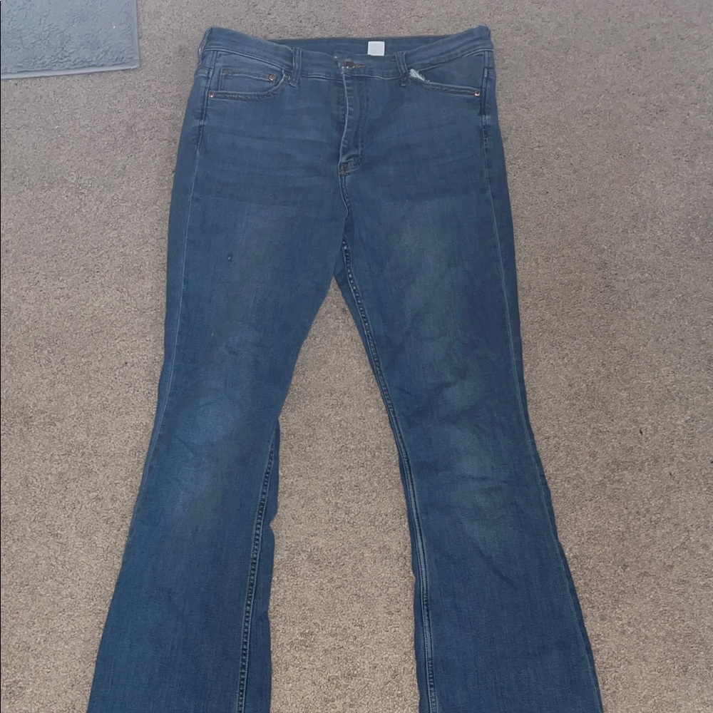 Stylish Blue Boot Cut Women's Jeans